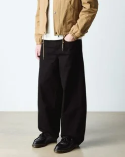 Adrian Gele Stiksel Smooth Leren Tassle Loafers in Zwart