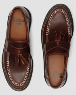 Adrian Orleans Leren Tassel Loafers in Bruin