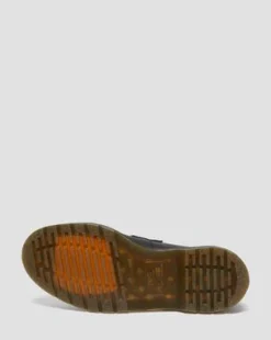 Adrian Virginia Leren Tassel Loafers in Zwart