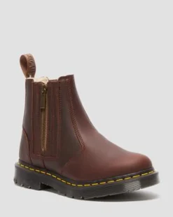 2976 Alyson DM's Wintergrip Chelsea Laarzen in Bruin