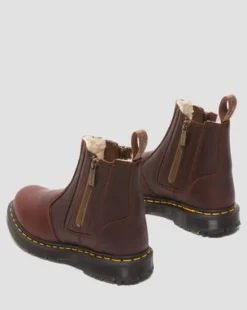 2976 Alyson DM's Wintergrip Chelsea Laarzen in Bruin