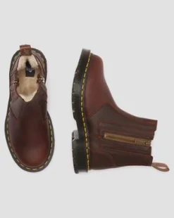 2976 Alyson DM's Wintergrip Chelsea Laarzen in Bruin