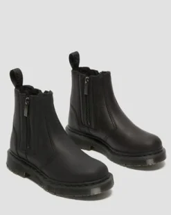 2976 Alyson DM's Wintergrip Chelsea Laarzen in Zwart