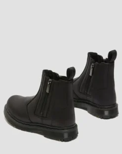 2976 Alyson DM's Wintergrip Chelsea Laarzen in Zwart