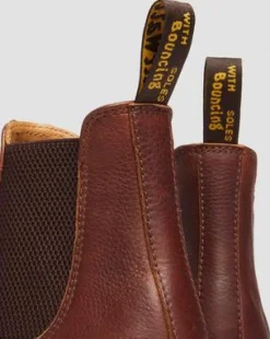 2976 Ambassador Leren Chelsea Boots in Cashew