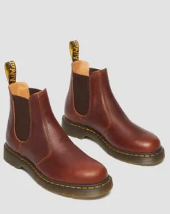 2976 Ambassador Leren Chelsea Boots in Cashew