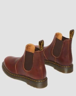 2976 Ambassador Leren Chelsea Boots in Cashew