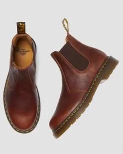 2976 Ambassador Leren Chelsea Boots in Cashew
