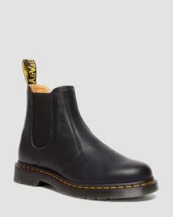 2976 Ambassador Leren Chelsea Boots in Zwart
