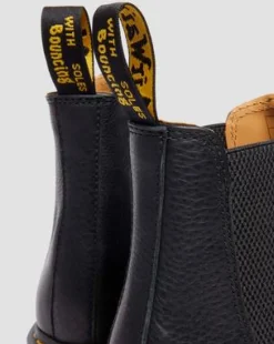 2976 Ambassador Leren Chelsea Boots in Zwart