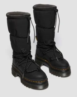 Audrick Hi Puffer Laarzen in Zwart