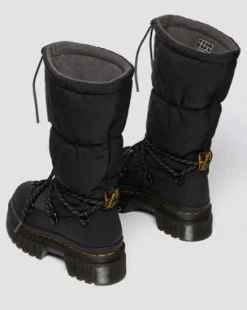 Audrick Hi Puffer Laarzen in Zwart