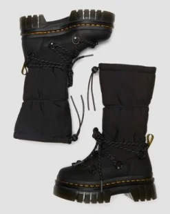 Audrick Hi Puffer Laarzen in Zwart