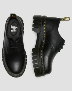 Audrick Nappa Lux Leren Platform Schoenen in Zwart