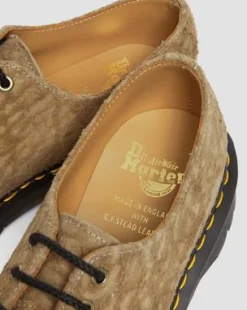1461 Bex Made in England Reliëf Suède Oxford Schoenen in Savannah Tan