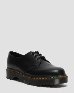 1461 Bex Smooth Leren Oxford Schoenen in Zwart