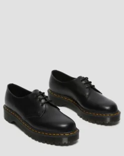 1461 Bex Smooth Leren Oxford Schoenen in Zwart