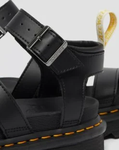Blaire Felix Rub Off Vegan Sandalen met Riem in Zwart