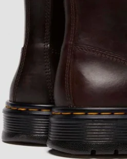 Brookline Crazy Horse Leren Chukka Laarzen in Donkerbruin