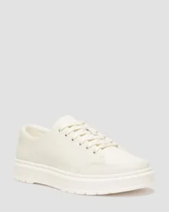 Brookline Nappa Leren Schoenen in Gebroken Wit