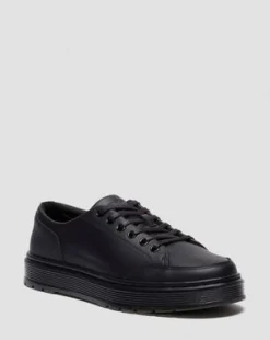 Brookline Nappa Leren Schoenen in Zwart