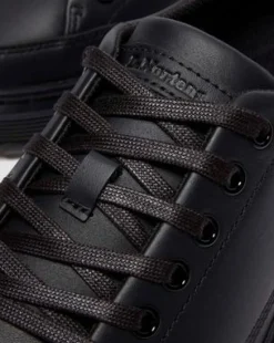Brookline Nappa Leren Schoenen in Zwart