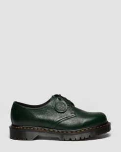 1461 Buckingham Leren Schoenen in Dms Groen