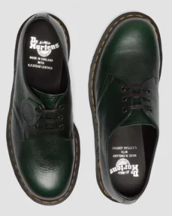 1461 Buckingham Leren Schoenen in Dms Groen