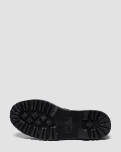 1460 BUTTERO LEREN LAARZEN MET STUDS in Zwart