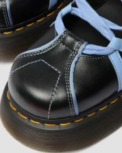 Buzz Ballerina Gloss Leren Schoenen in Zwart