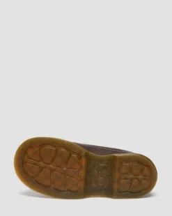 Buzz Flower Grizzly Leren Schoenen met Vijf Veterogen in Donkerbruin