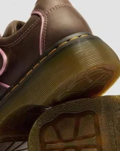 Buzz Wyoming Schoenen Met Klittenband in Donkerbruin