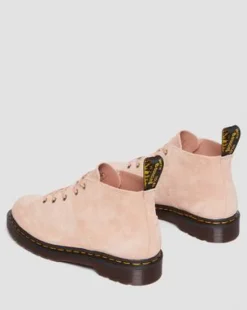 Church Desert Oasis Suède Monkey Boots in Peach Beige