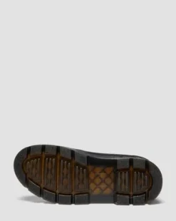COMBS TECH MK.02 LEREN & CANVAS UTILITY LAARZEN in Zwart
