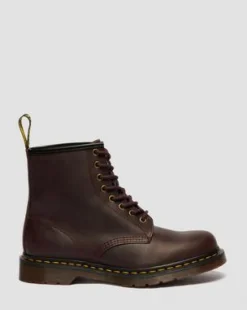 1460 Crazy Horse Leren Laarzen in Cherry Red