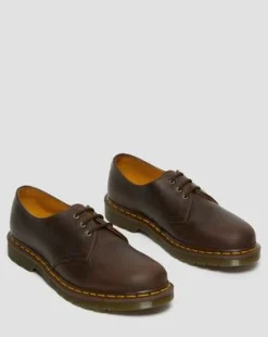 1461 Crazy Horse Leren Oxford Schoenen in Bruin