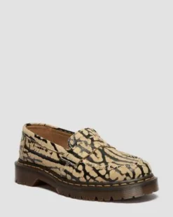 Delapre Suède Loafers in Teak Bruin & Zwart