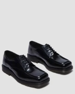Durrow Nette Buttero Schoenen met Vijf Veterogen in Zwart