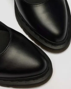 Elphie Mary Jane Atlas Leren Schoenen in Zwart