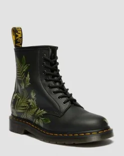 1460 Evergreen Genix Nappa Laars in Zwart & Groen