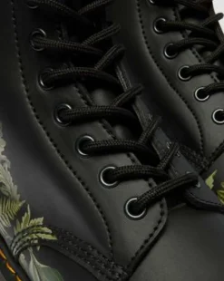 1460 Evergreen Genix Nappa Laars in Zwart & Groen