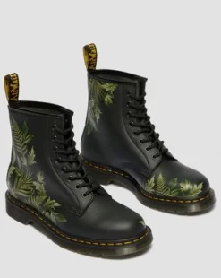 1460 Evergreen Genix Nappa Laars in Zwart & Groen