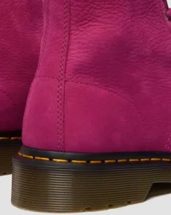 1460 GETROMMELD NUBUCK VETERLAARZEN in Roze