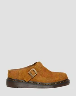 Isham Marmer Suède Slingback Mules in Brown