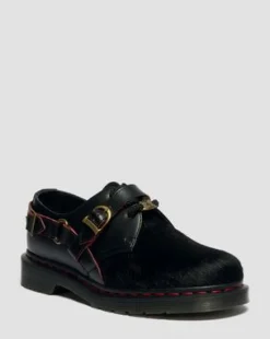 1461 Jaar Van Het Paard Leren Schoenen in Zwart