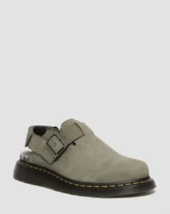 Jorge II Imitatiebont Gevoerde Mules in Nickel Grey