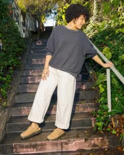 Jorge II Tumbled Nubuck Leren Slingback Mules in Savanne Bruin
