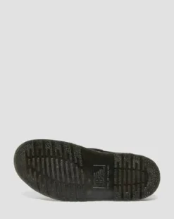 Jorge Made In England Suède Mules in Zwart
