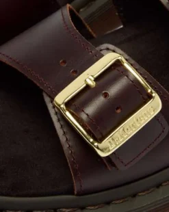 Josef Atlas Leren Sandalen met Twee Riemen in Charro