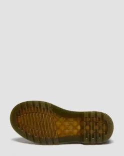 Junior 1460 Getrommeld Nubuck Laarzen in Donkerbruin